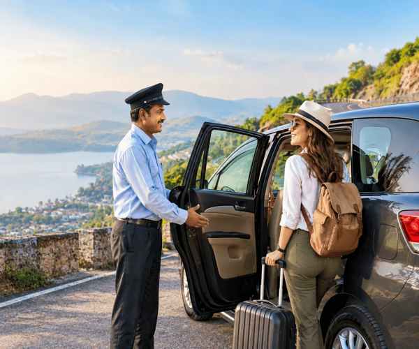 Scenic travel landscape
