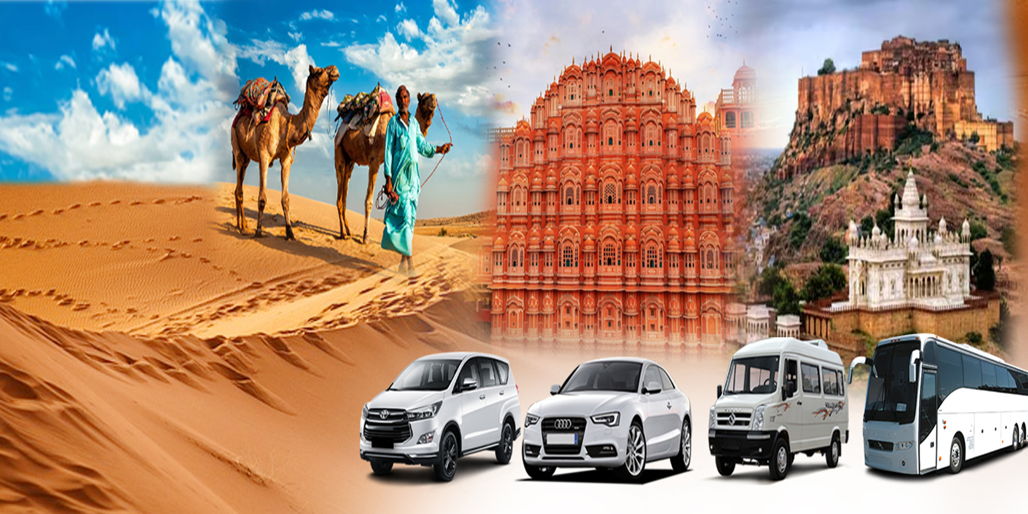 Modern car for airport pickup and city taxi transfers